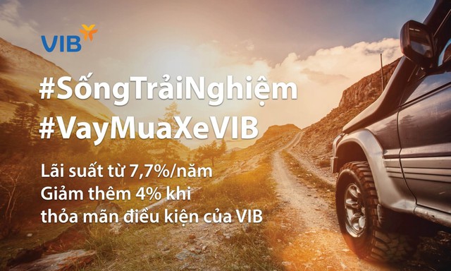 VIB là nhà tài trợ cho hội chợ oto.com.vn - Ảnh 1.