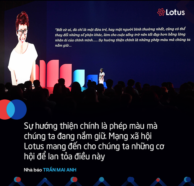 7 câu nói ấn tượng tại lễ ra mắt mạng xã hội Lotus - mạng xã hội của người Việt - Ảnh 2.