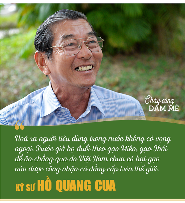 Kỹ sư Hồ Quang Cua - Cha đẻ của giống gạo ngon nhất thế giới: Ban đầu mình tính làm chơi thôi! - Ảnh 2.