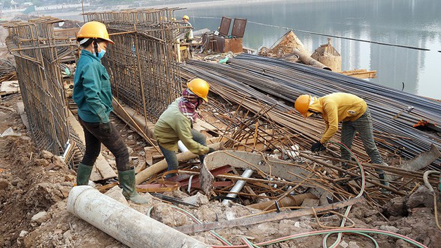 Cận cảnh công trình cầu vượt hồ Linh Đàm xóa điểm ùn tắc lớn nhất Hà Nội - Ảnh 7.
