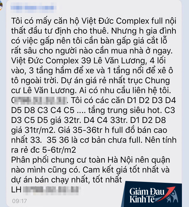 Thời chung cư rao bán “cắt lỗ” - Ảnh 2.