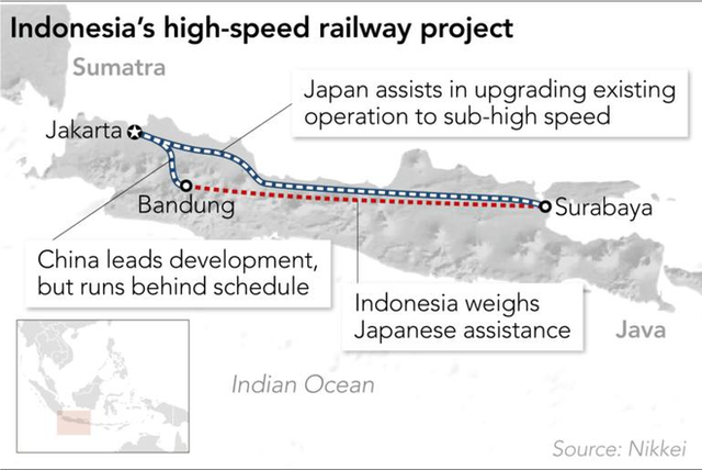Đường sắt do Trung Quốc làm đội vốn và chậm tiến độ, quốc gia ASEAN nhờ Nhật Bản vào cuộc - Ảnh 1.