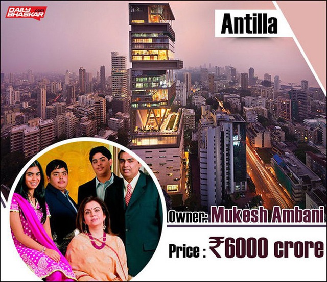 Chiêm ngưỡng siêu biệt thự ở Mumbai của tỷ phú giàu nhất châu Á - Ảnh 1. Chiêm ngưỡng siêu biệt thự ở Mumbai của tỷ phú giàu nhất châu Á - Ảnh 1.