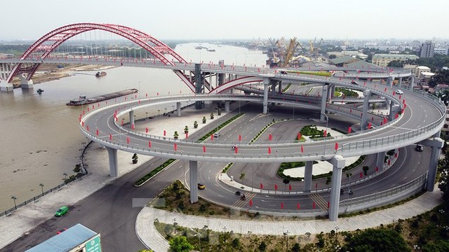 Cận cảnh cây cầu Cánh chim biển của thành phố Hải Phòng - Ảnh 2.