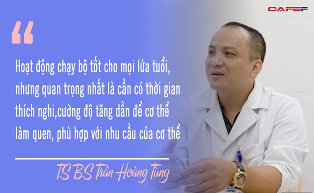 Chạy bộ rất tốt cho sức khỏe ở mọi lứa tuổi: Bác sĩ chuyên khoa nhấn mạnh một điều bất kỳ ai cũng cần phải chú ý khi tập môn thể thao này - Ảnh 1.