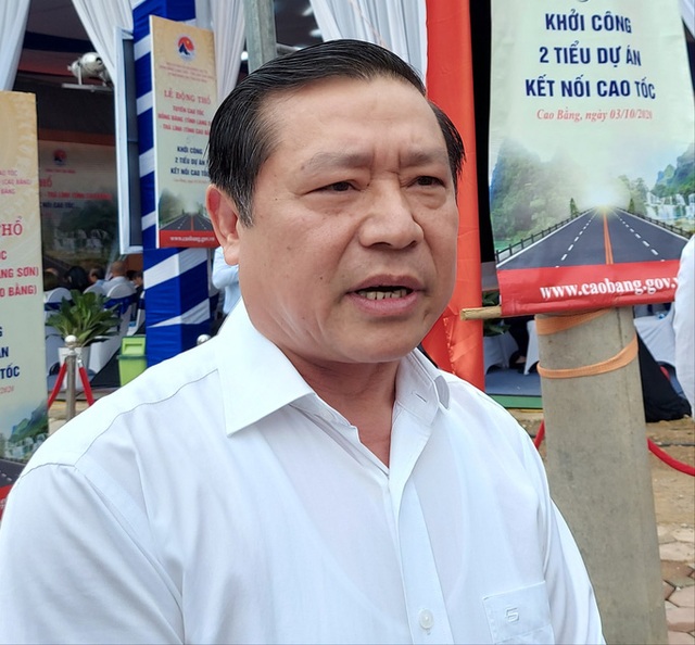  Khởi công tuyến cao tốc Đồng Đăng - Trà Lĩnh tổng vốn đầu tư gần 21.000 tỉ đồng  - Ảnh 2.