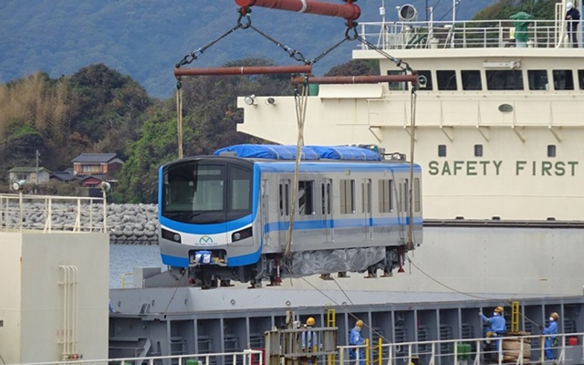 Các toa tàu đầu tiên của tuyến Metro số 1 sẽ về Việt Nam trong tháng này - Ảnh 1.