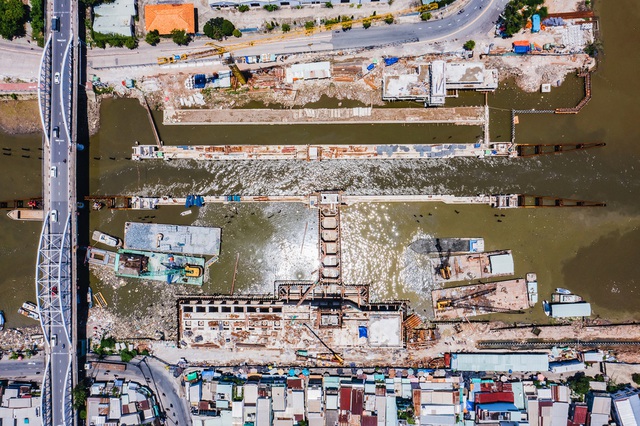 Toàn cảnh công trình chống ngập 10.000 tỷ đồng ở Sài Gòn đã hoàn thành hơn 90% - Ảnh 3.