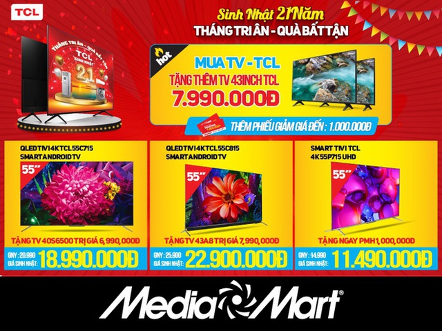 Hết chạy chương trình mua 1 tặng 1, hàng loạt TV đắt tiền lại giảm giá tới 50% - Ảnh 2.