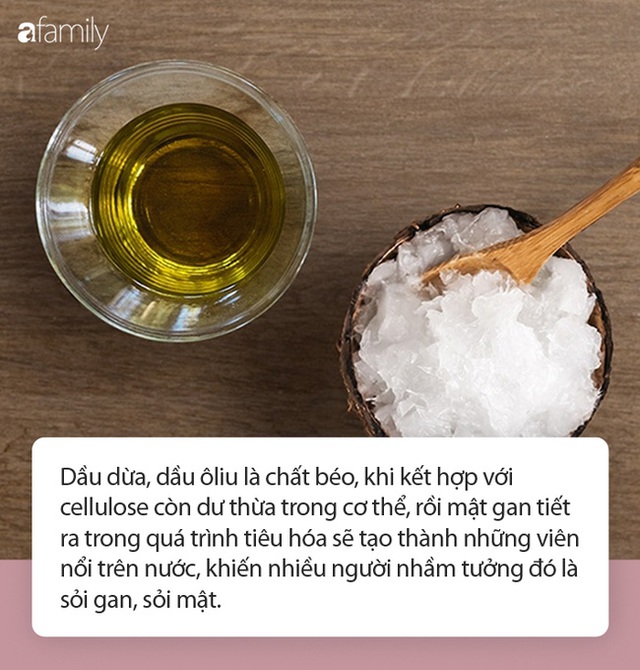 Xổ ra cả đống sỏi gan, sỏi mật nhờ uống dầu ôliu, dầu dừa: Sự thật kinh hoàng phía sau mới là điều bạn cần biết về trào lưu detox đang làm mưa gió trên MXH - Ảnh 4.