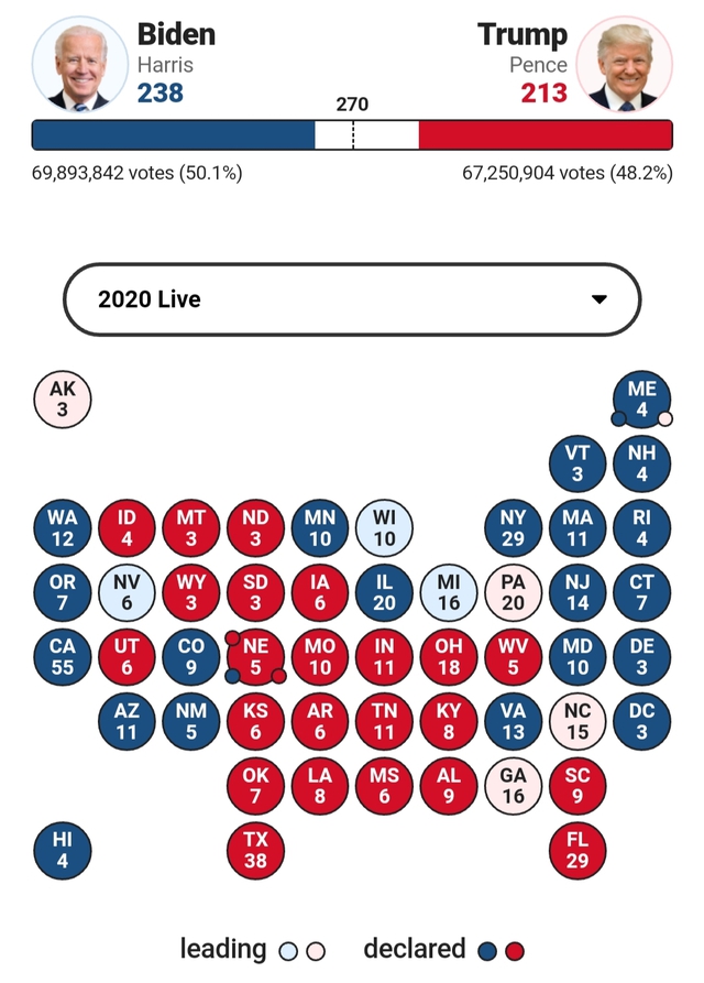 [Cập nhật] Hàng triệu phiếu bầu qua thư chờ được kiểm ở Pennsylvania, kết quả cuộc đua vào Nhà Trắng sẽ không có sớm - Ảnh 1.