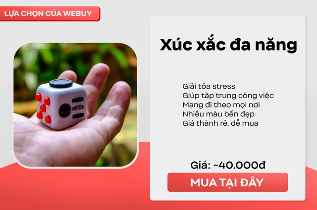 Dân văn phòng muốn xả stress, tăng tính sáng tạo, giải lao ngay tại bàn làm việc thì hãy sắm ngay những món đồ này - Ảnh 4.