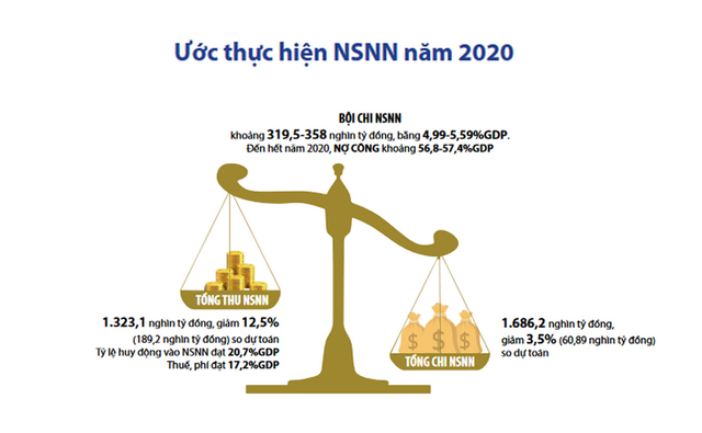 Hai thái cực của bức tranh ngân sách năm 2020 - Ảnh 1.