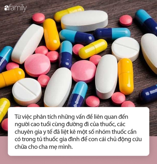 Nhà có người già, trong tủ thuốc gia đình luôn phải có sẵn những loại này để phòng chữa kịp thời - Ảnh 2.