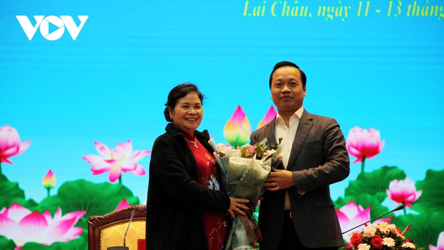 Bà Giàng Páo Mỷ được bầu giữ chức Chủ tịch HĐND tỉnh Lai Châu - Ảnh 1.