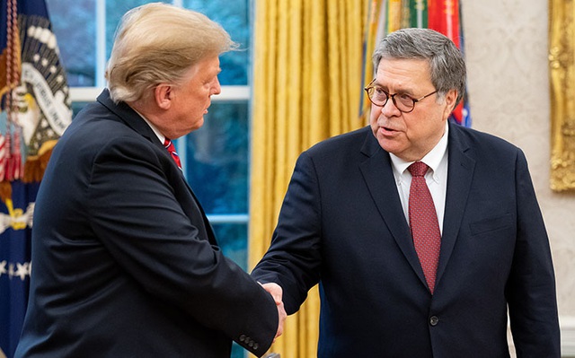 Sau nhiều tuần mâu thuẫn công khai với Tổng thống Trump, Bộ trưởng Tư pháp William Barr từ chức