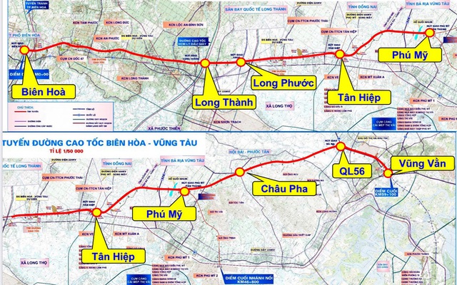 Bà Rịa - Vũng Tàu trình Bộ GTVT báo cáo nghiên cứu tiền khả thi cao tốc Biên Hòa - Vũng Tàu