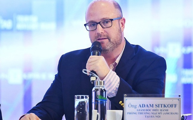 Ông Adam Sitkoff, Giám đốc điều hành Phòng Thương mại Hoa Kỳ (AmCham) tại Hà Nội.