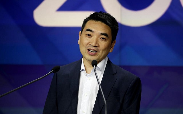 Eric Yuan, CEO Zoom. Ảnh: Getty Images