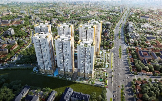 TP. Biên Hòa sau nhiều năm thiếu vắng đã bắt đầu xuất hiện dự án căn hộ.