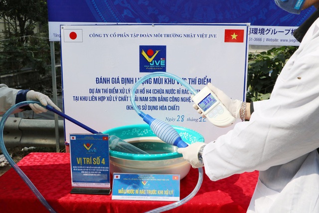  JVE thí điểm xử lý mùi bãi rác Nam Sơn miễn phí bằng công nghệ Nhật Bản - Ảnh 8.