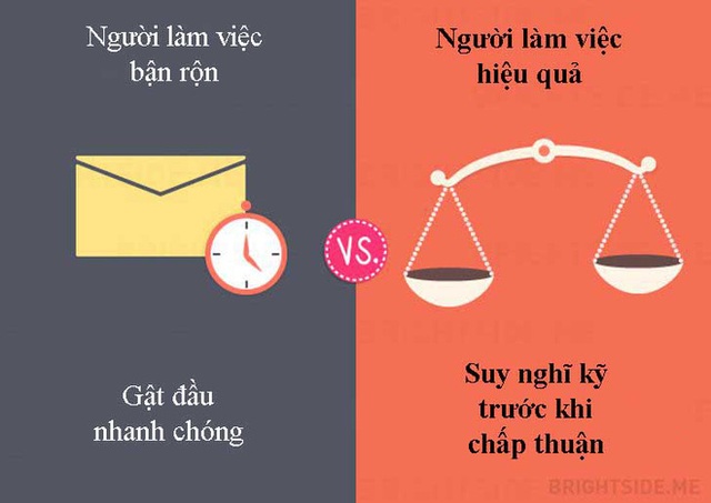 Tư duy khác biệt giữa người làm việc bận rộn và người làm việc hiệu quả: Ai thành đạt? - Ảnh 1.