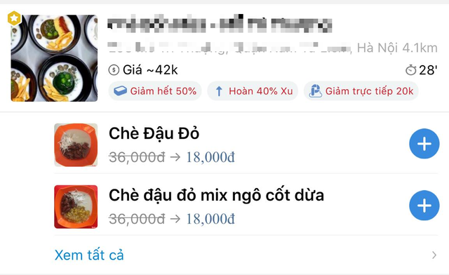 Chị em đua nhau mua chè đậu đỏ thoát ế trong ngày Thất Tịch, hàng quán đồng loạt thông báo giảm giá - Ảnh 2.