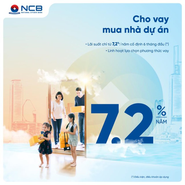 NCB dành 2.000 tỷ đồng cho khách hàng cá nhân vay mua, sửa chữa nhà  - Ảnh 1.