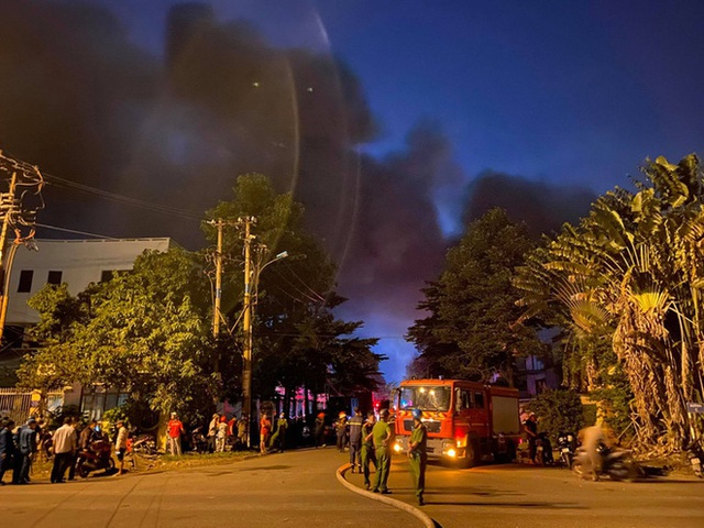  Cháy lớn ở nhà kho Công ty Sunhouse - KCN Tân Tạo - Ảnh 2.