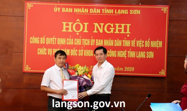 Lạng Sơn bổ nhiệm 03 Phó Giám đốc Sở - Ảnh 2.