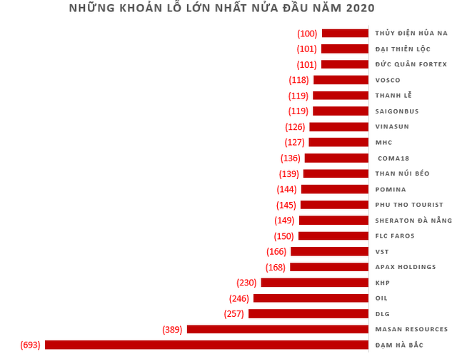 Vietnam Airlines, BSR, FLC và Petrolimex lỗ nghìn tỷ cùng hàng loạt doanh nghiệp tên tuổi lỗ trăm tỷ trong nửa đầu 2020 - Ảnh 4.