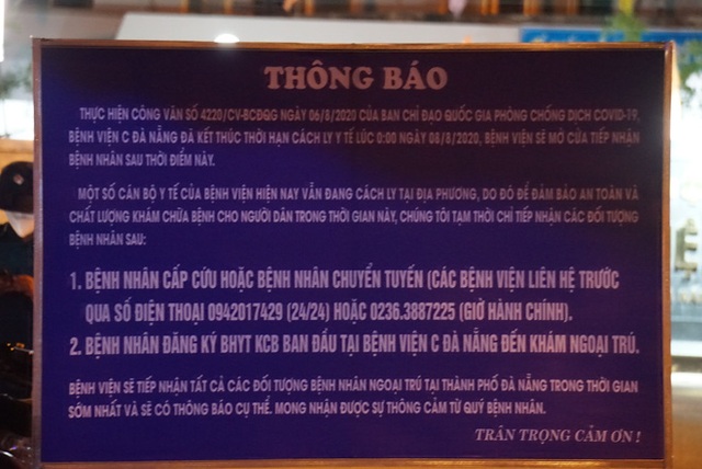  Tin vui từ tâm dịch Đà Nẵng: Gỡ bỏ phong toả nơi phát hiện ca bệnh Covid-19 đầu tiên - Ảnh 2.