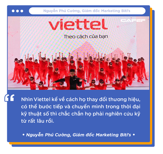 Đâu là điểm chung của thay đổi hình ảnh ở Biti’s và câu chuyện tái định vị thương hiệu Viettel? - Ảnh 6. Đâu là điểm chung của thay đổi hình ảnh ở Biti’s và câu chuyện tái định vị thương hiệu Viettel? - Ảnh 6.