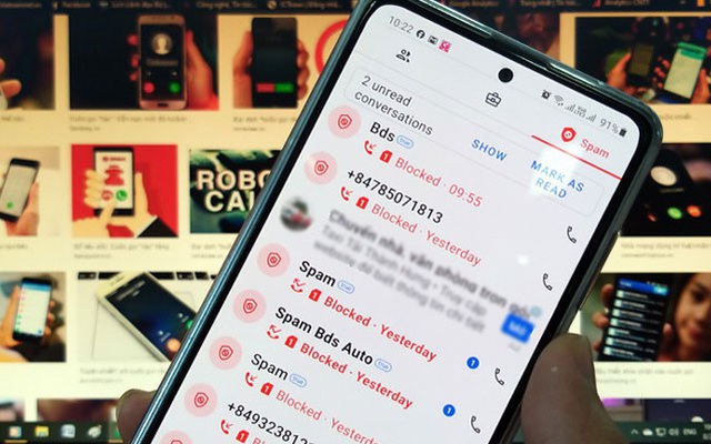 Tin nhắn rác, cuộc gọi rác vẫn làm phiền người dùng