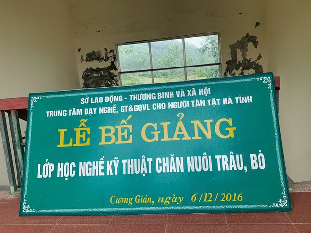 Trung tâm dạy nghề khuyết tật tiền tỷ bỏ hoang - Ảnh 4.