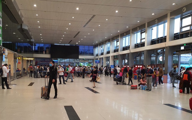 Cảng hàng không quốc tế Tân Sơn Nhất đã triển khai nhiều phương án phục vụ cao điểm Tết Nguyên đán 2021. (Ảnh: NLĐ)