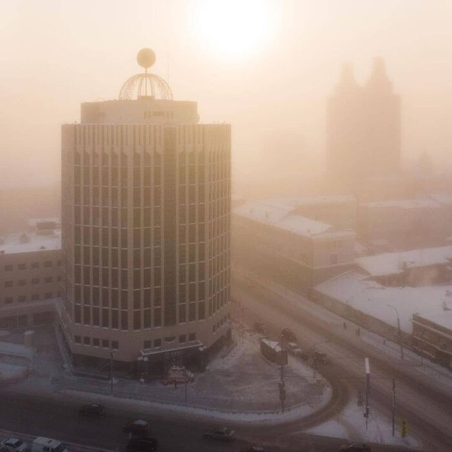 Những bức ảnh cho thấy thời tiết ở Nga lạnh vô đối như thế nào - Ảnh 28.