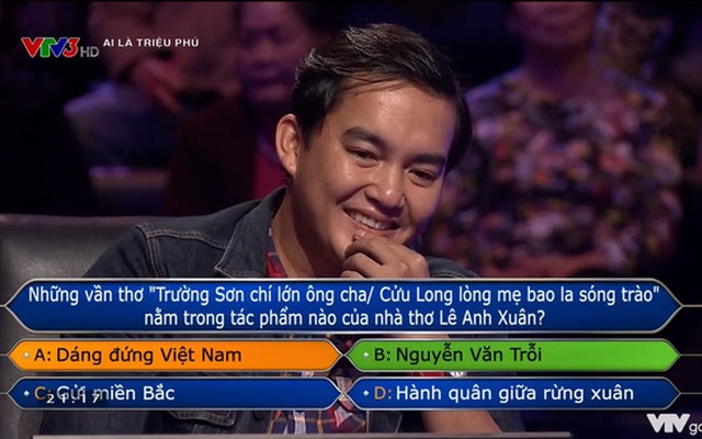Trần Đặng Đăng Khoa - người đầu tiên quyết chơi đến câu 15 ở Ai Là Triệu Phú: Nghe MC đọc xong đã biết không trả lời được nhưng tính tôi thế!