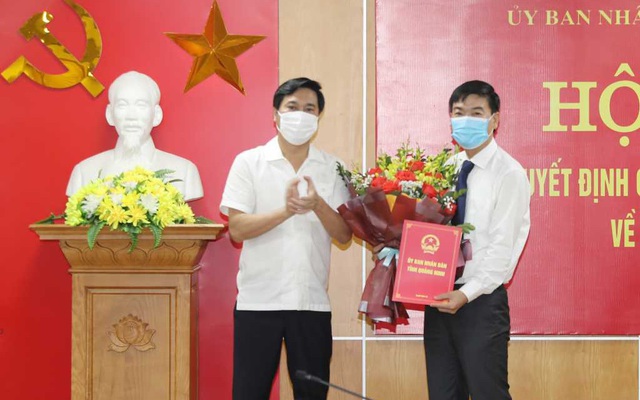 Ông Đỗ Xuân Điệp - Phó Chủ tịch Thường trực UBND TP Móng Cái, giữ chức vụ Phó Giám đốc Sở Xây dựng Quảng Ninh.