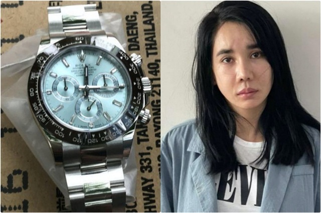 Hoa hậu đặt hàng fake 15 triệu để đánh tráo đồng hồ Rolex 2 tỷ của bạn trai là ai? - Ảnh 1.