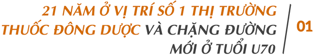 Nữ tướng ngành dược Vũ Thị Thuận: Hành trình 21 năm ở vị trí số 1 thị trường đông dược hiện đại và chặng đường mới ở tuổi U70 - Ảnh 1.