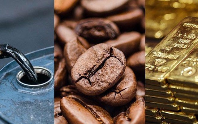 Thị trường ngày 13/10: Giá dầu giảm nhẹ, vàng tăng, cà phê arabica tăng hơn 4%