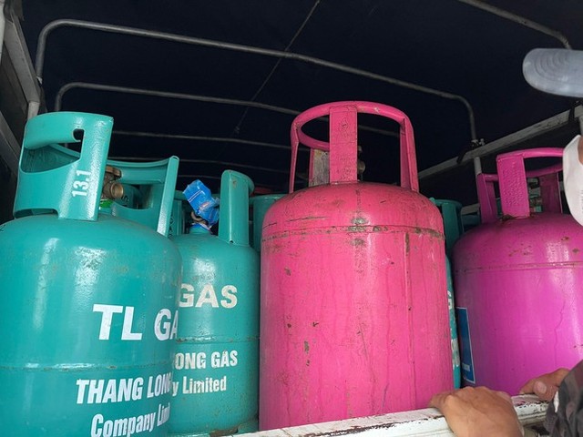 Phá đường dây sang chiết, tiêu thụ hơn 500 tấn gas lậu ở Hải Dương - Ảnh 3.