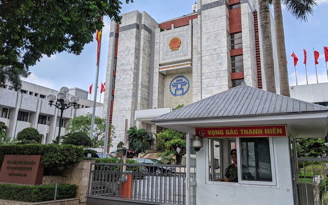 Trụ sở UBND TP Hà Nội.