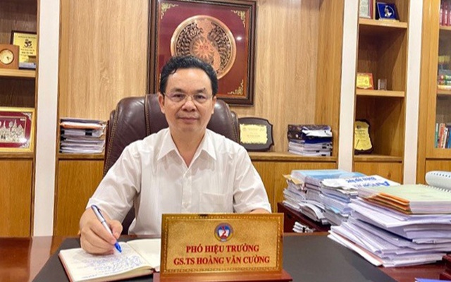 GS. TS Hoàng Văn Cường, Phó Hiệu trưởng Trường ĐH Kinh tế Quốc dân, đại biểu Quốc hội khóa XV. Ảnh: VGP/Phương Liên