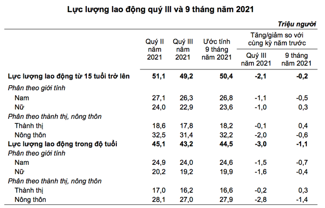 GDP quý 3 giảm sâu ảnh hưởng ra sao đến lương bình quân lao động? - Ảnh 1.