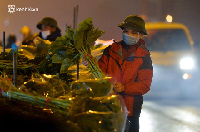 Chợ hoa lớn nhất Hà Nội ngày 20/10: Người dân ùn ùn đi mua hoa khiến cả đoạn đường ùn tắc dài trong đêm - Ảnh 16.