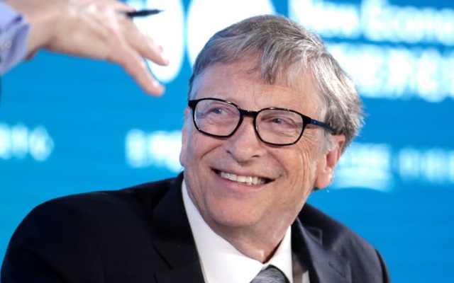 Ngày 21/11/2019, Bill Gates - đồng chủ tịch Quỹ Bill & Melinda Gates tham dự cuộc trò chuyện tại Diễn đàn Kinh tế Mới 2019 tại Bắc Kinh, Trung Quốc. (Ảnh: Jason Lee | Reuters)