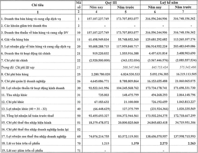 Bán hàng chậm vì Covid-19, lợi nhuận quý 3/2021 của Nhà Từ Liêm (NTL) giảm 11% so với cùng kỳ năm trước - Ảnh 1.