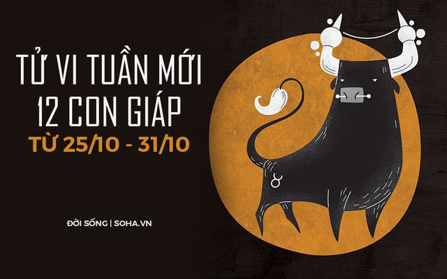 Tử vi tuần mới 12 con giáp từ 25/10 - 31/10: Tiền bạc bất ngờ tìm đến 5 con giáp